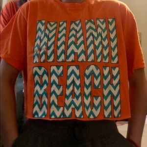 Miami Beach crop top